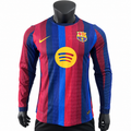 2026/27 Barcelona Home Jersey Longsleeve Player Version