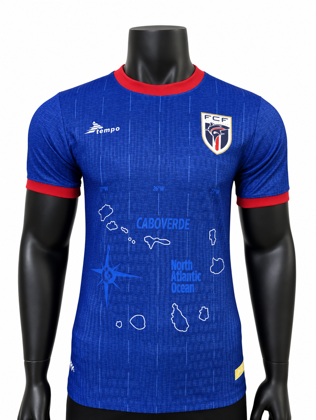 2026 Cape Verde Home Jersey Player Version