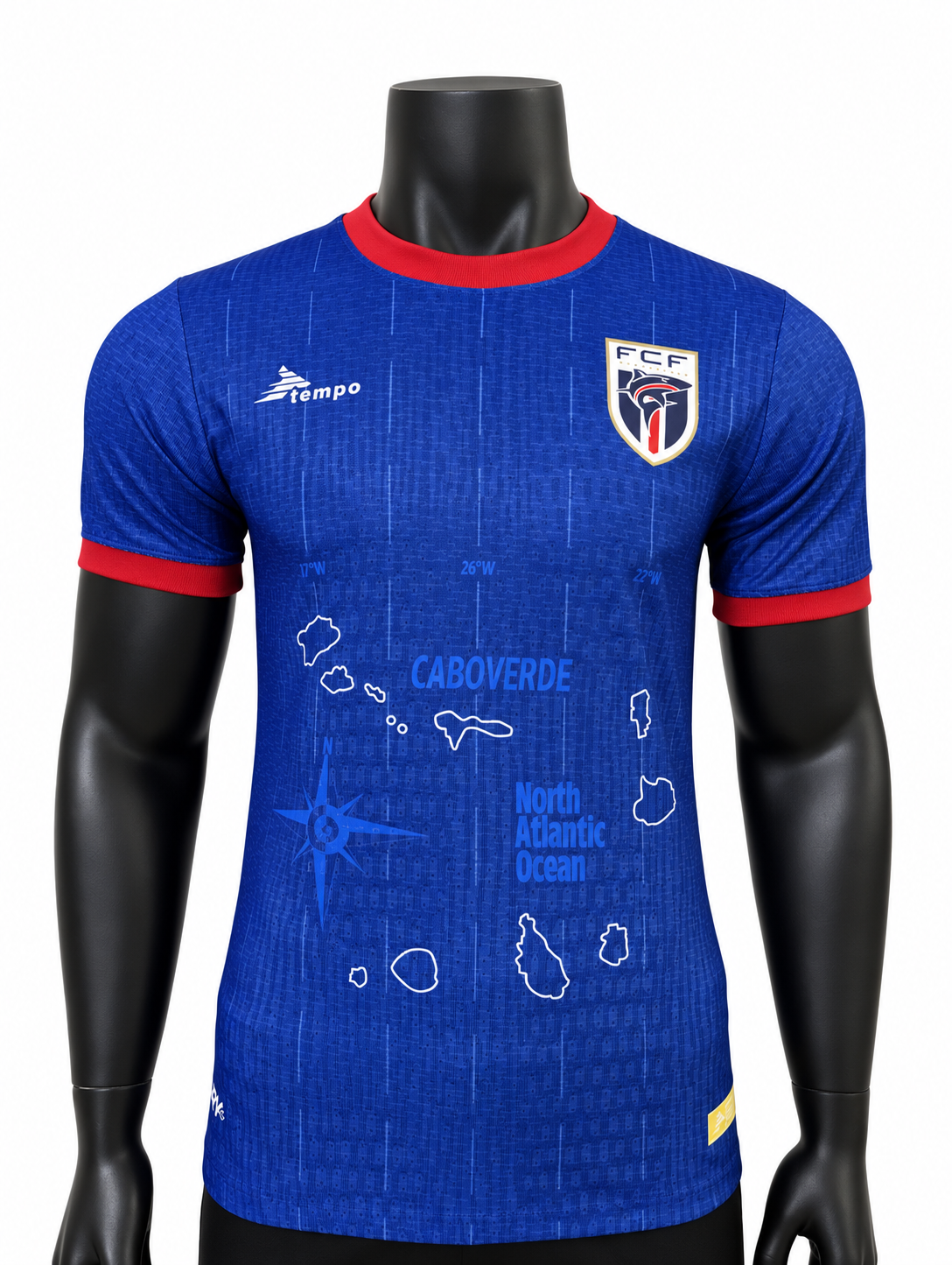2026 Cape Verde Home Jersey Player Version