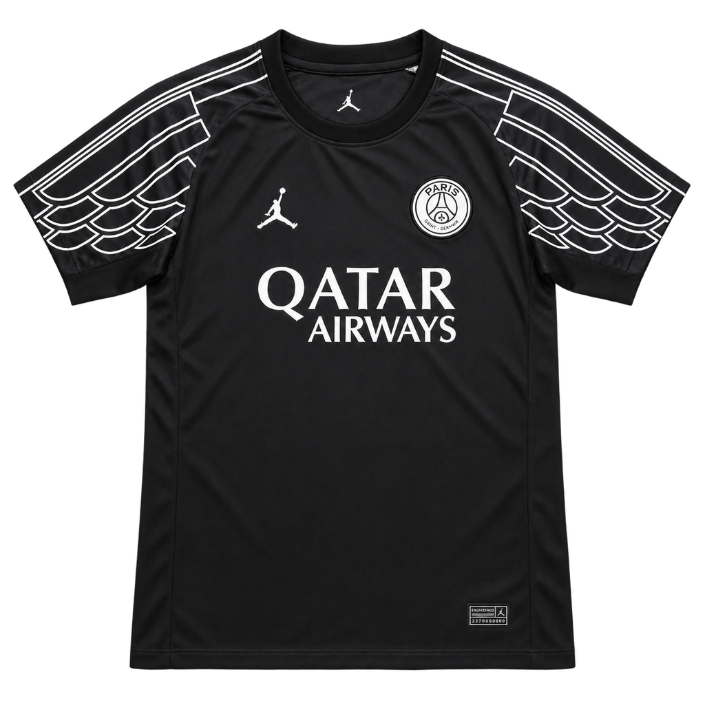 2025/26 PSG Jordan Black Jersey