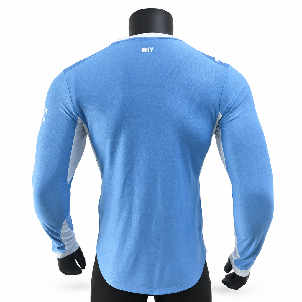 2026/27 Manchester City Home Longsleeve Jersey Player Version