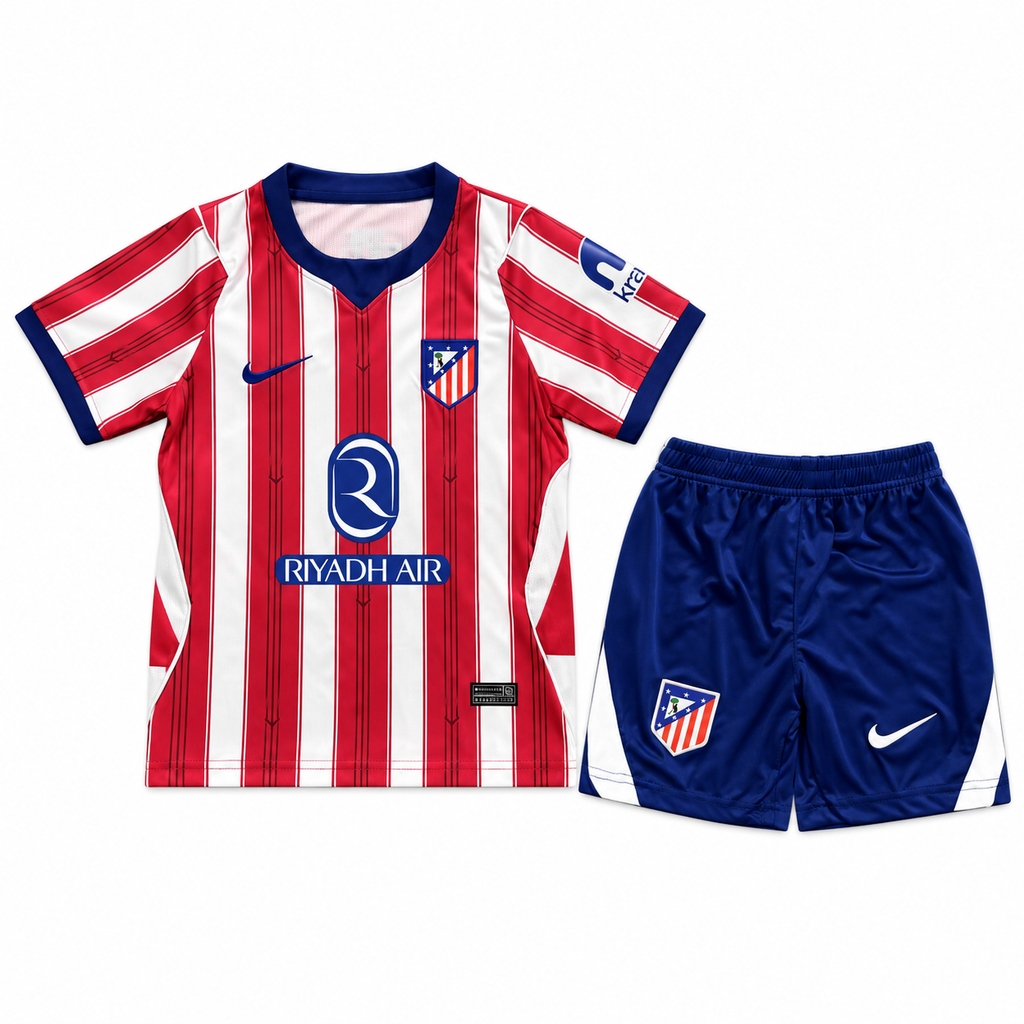 2026/27 Atletico Madrid Home Kids Kit