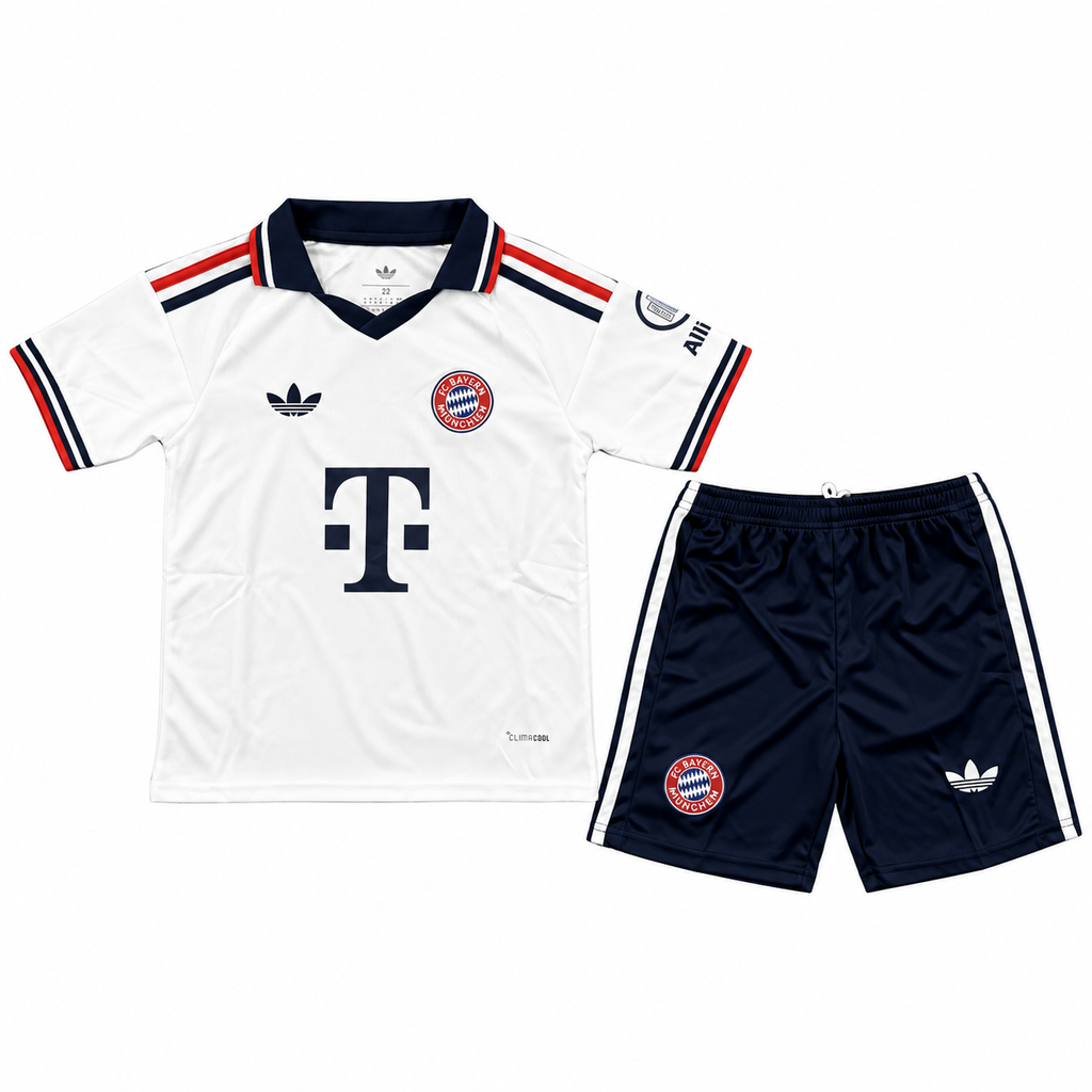 2026/27 Bayern Munich Away Kids Kit