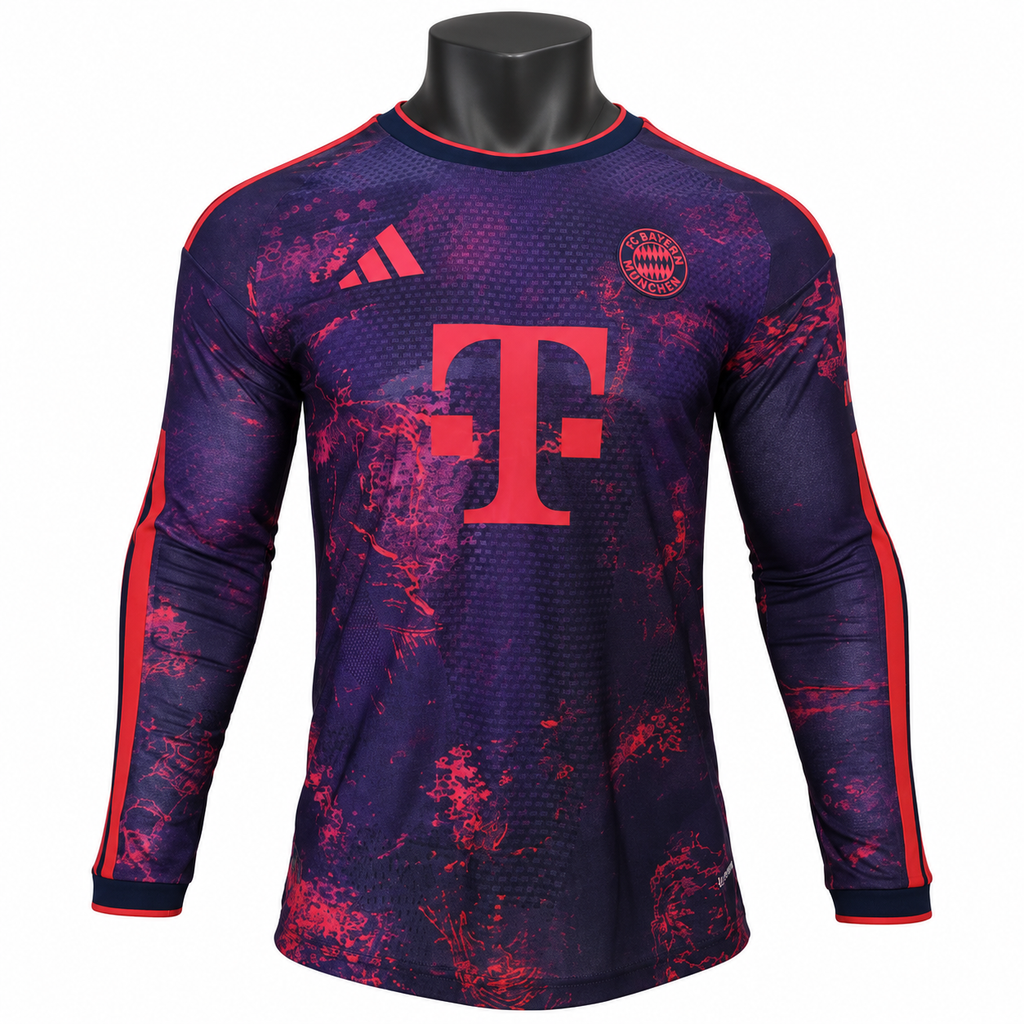2026/27 Bayern Munich Third Away Longsleeve Jersey Player Version
