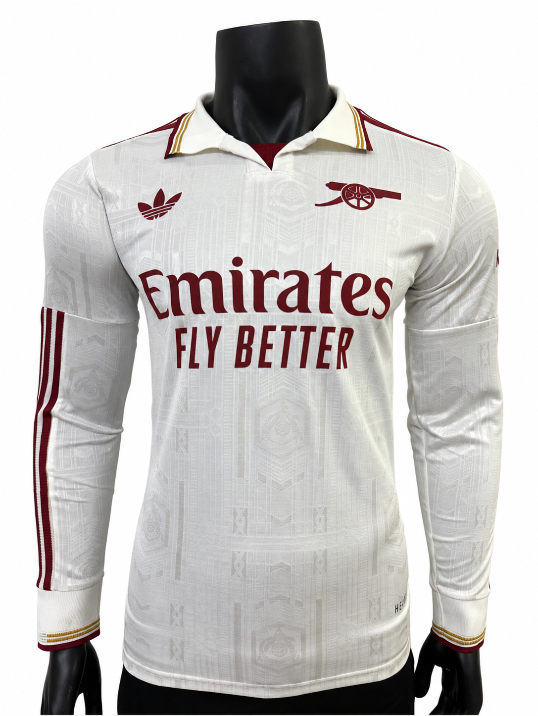 2026/27 Arsenal Away Longsleeve Jersey Player Version