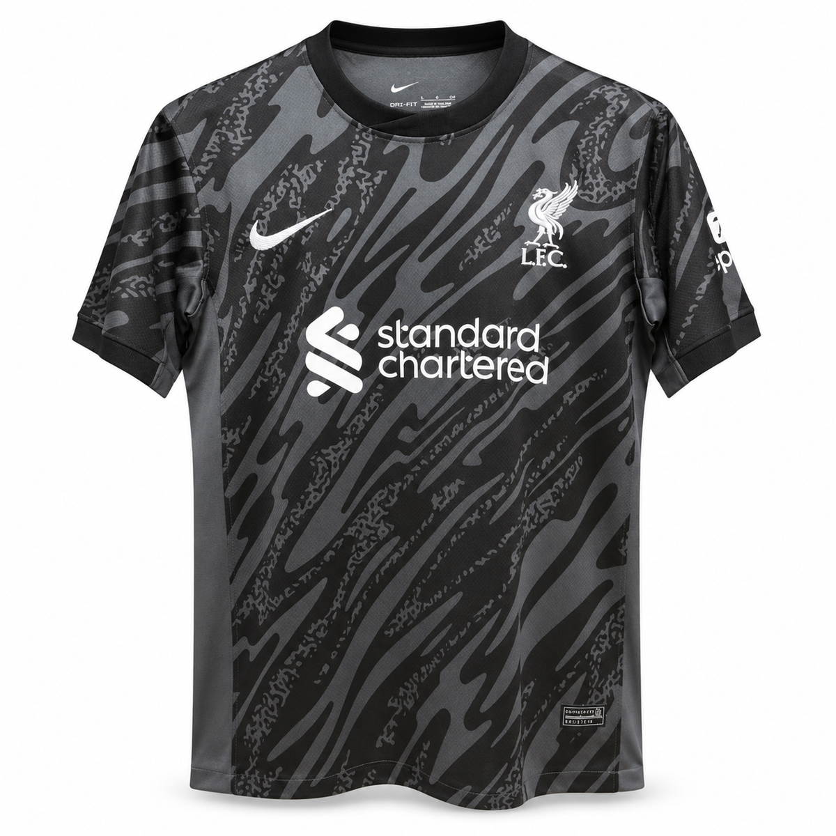 2024/25 Liverpool Goalkeeper Black/Gray Jersey