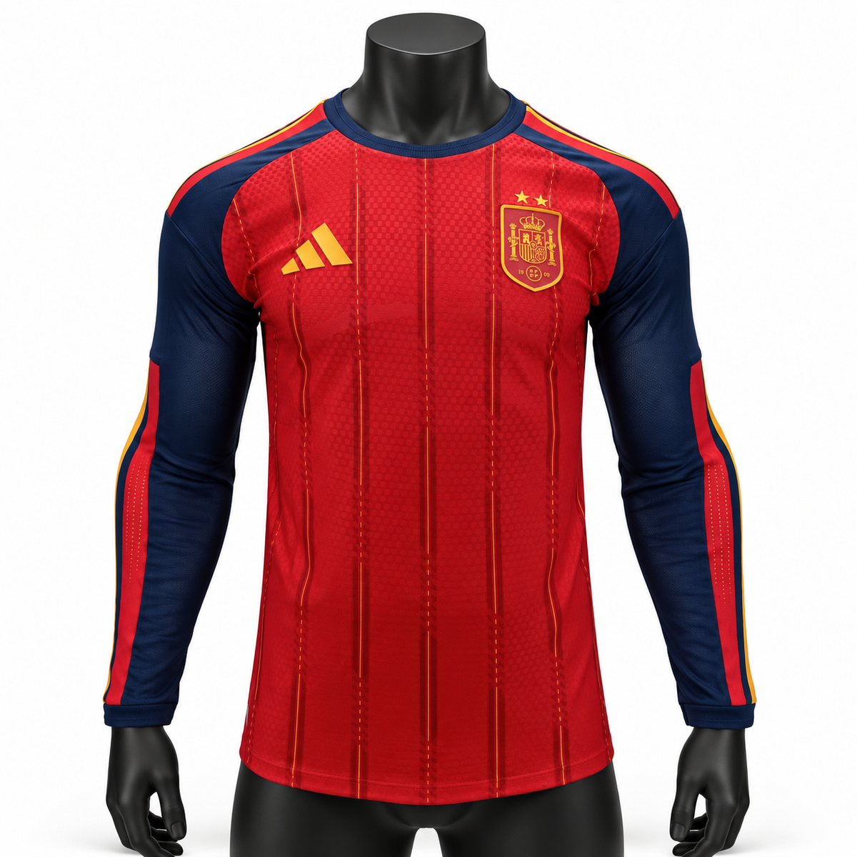2026 Spain Home Longsleeve Jersey Player Version