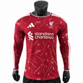 2026/27 Liverpool Home Jersey Longsleeve Player Version