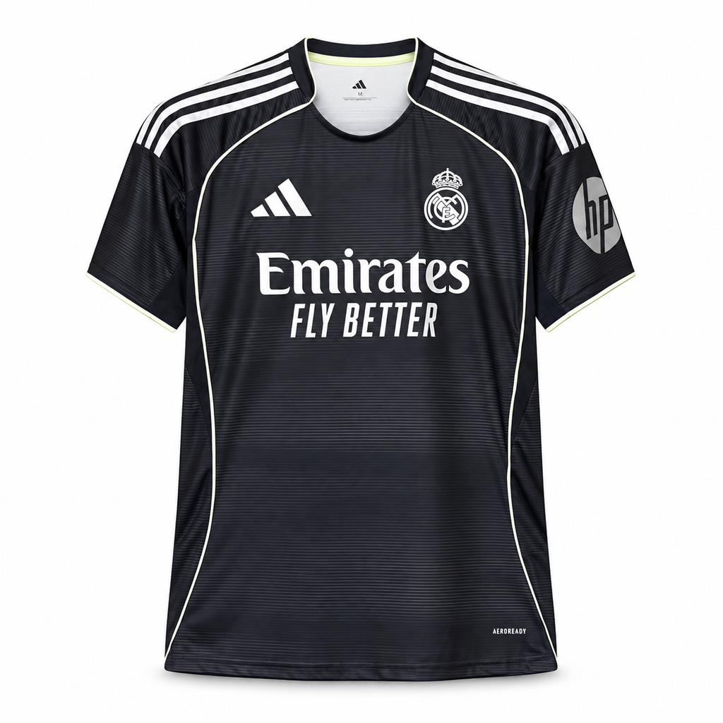 2025/26 Real Madrid Away Jersey Fan Version