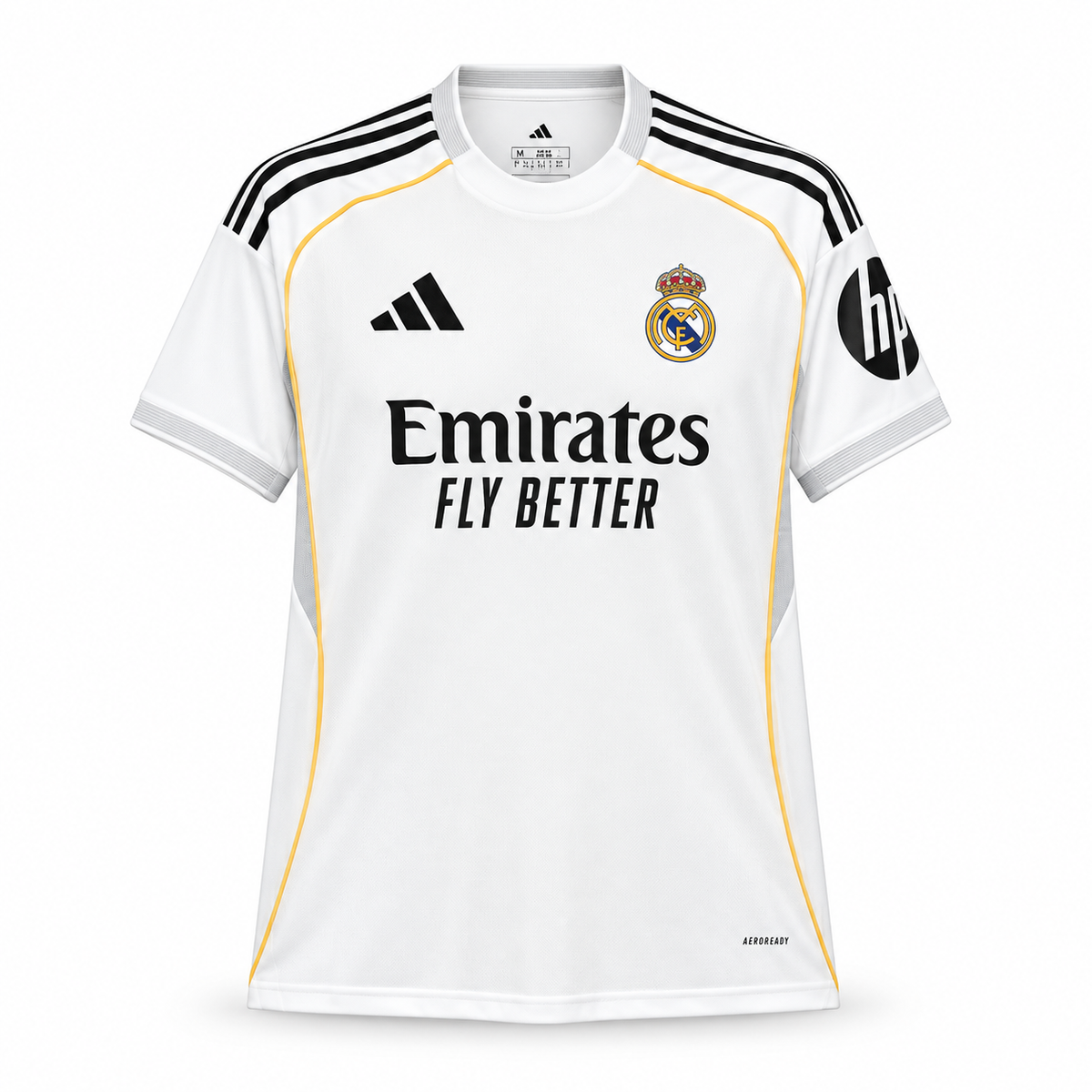 2025/26 Real Madrid Home Jersey Fan Version