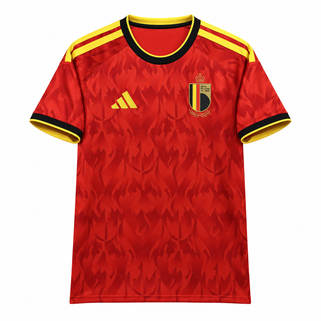 2026 Belgium Home jersey fan Version