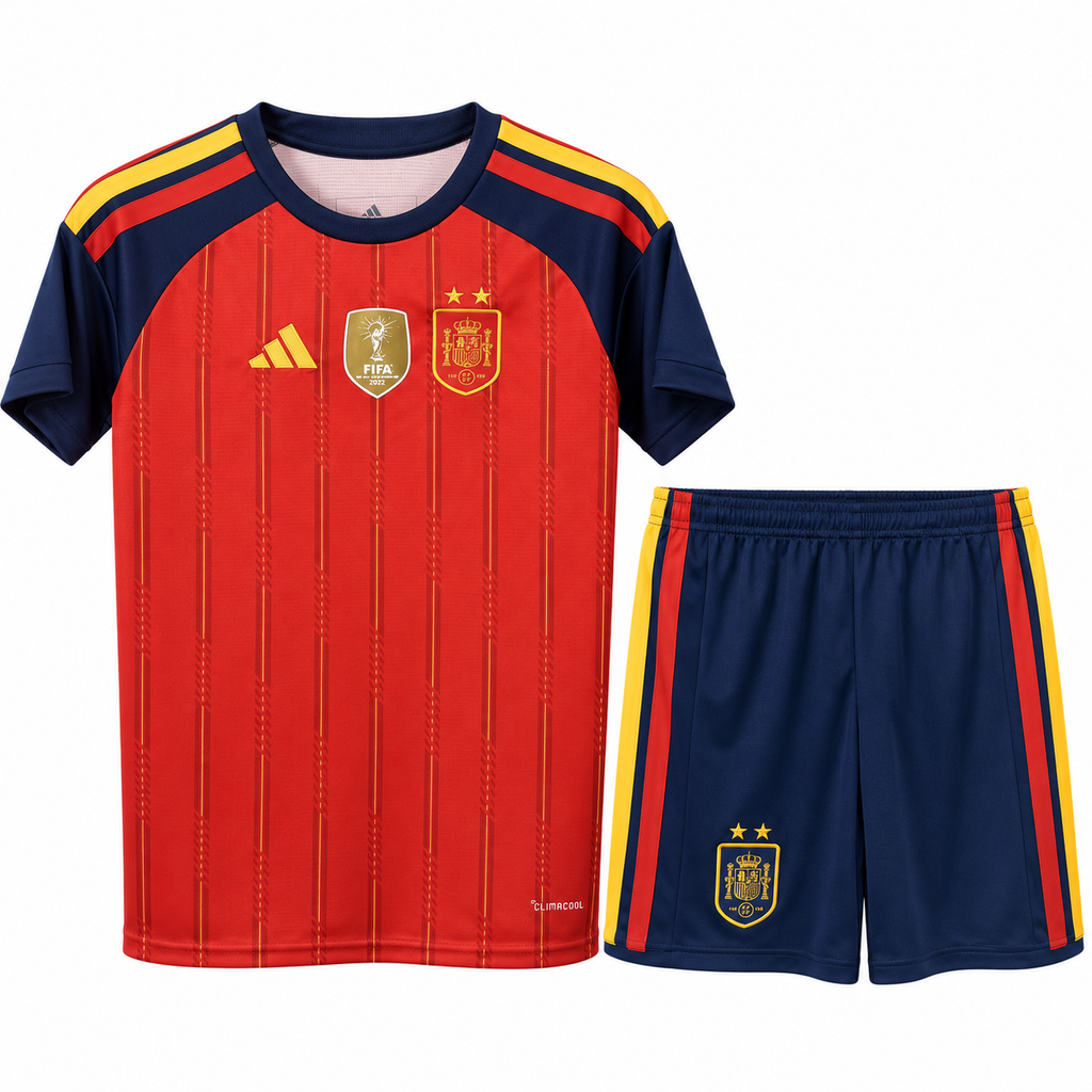 2026 Spain Home Kids Kit