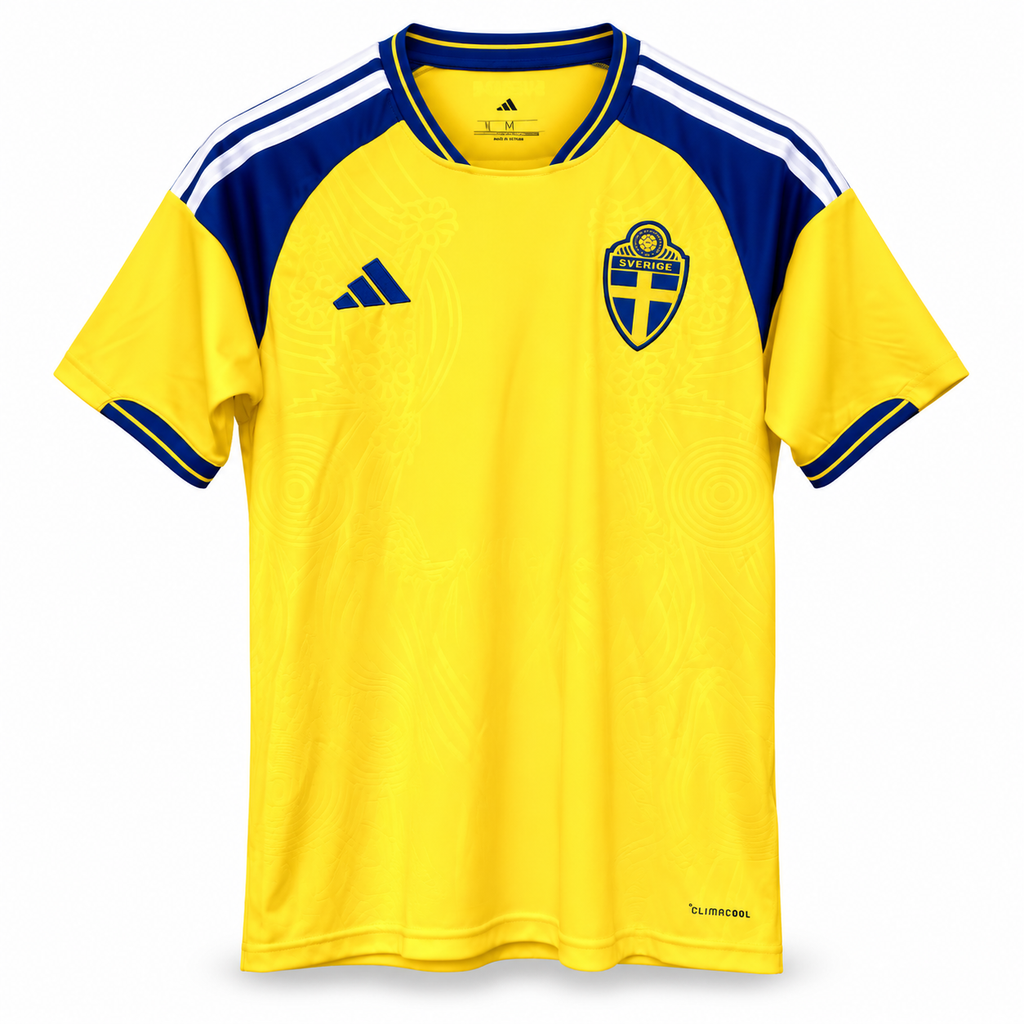 2026 Sweden Home Jersey Fan Version